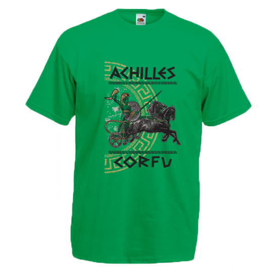 Achilles Gold Corfu T-shirt με στάμπα 