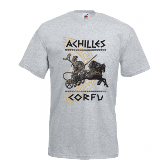 Achilles Gold Corfu T-shirt με στάμπα 
