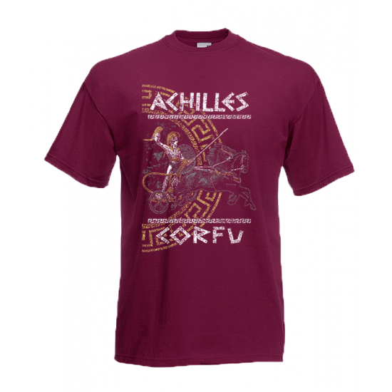 Achilles Gold Corfu T-shirt με στάμπα 