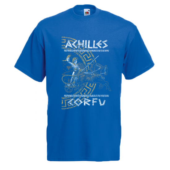 Achilles Gold Corfu T-shirt με στάμπα 
