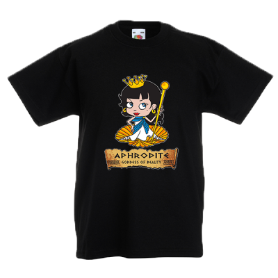 Afrodite Kids T-Shirt με στάμππα