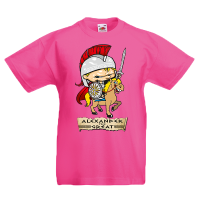 Alexander The Great Kids T-Shirt με στάμπα