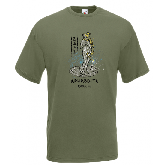 Aphodite Greek Mythology T-Shirt with print