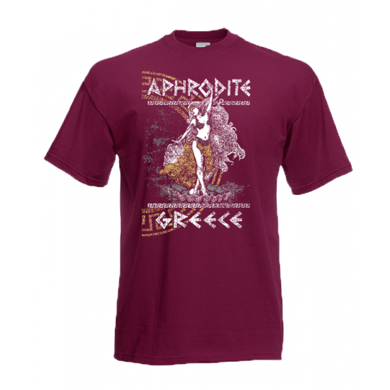 Aphrodite Gold T-Shirt with print