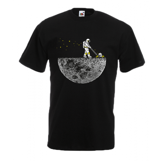 Astronaut Lawn Mower T-Shirt with print
