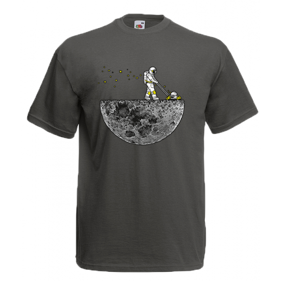 Astronaut Lawn Mower T-Shirt with print