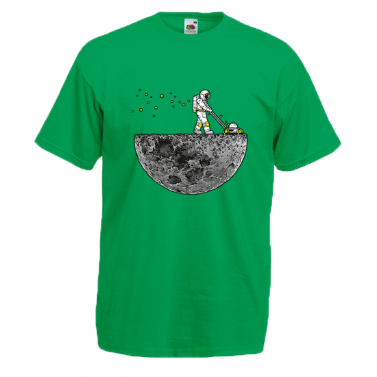 Astronaut Lawn Mower T-Shirt with print