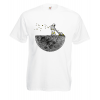 Astronaut Lawn Mower T-Shirt with print
