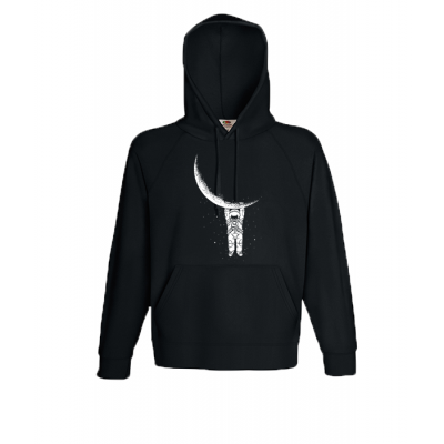 Astronaut Hooded Sweatshirt with print