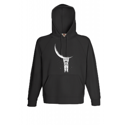 Astronaut Hooded Sweatshirt with print