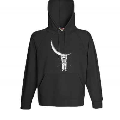 Astronaut Hooded Sweatshirt with print