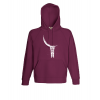 Astronaut Hooded Sweatshirt with print