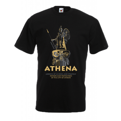 Athena Column T-Shirt με στάμπα