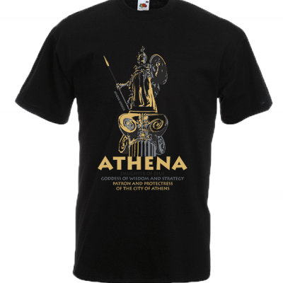 Athena Column T-Shirt με στάμπα