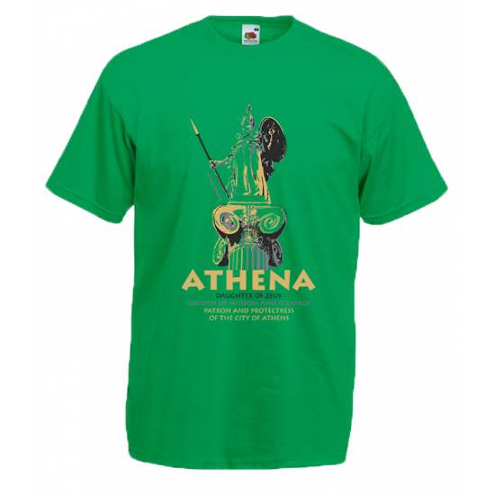 Athena Column T-Shirt με στάμπα