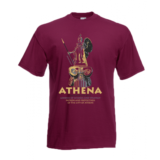 Athena Column T-Shirt με στάμπα