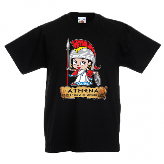 T-Shirt με στάμπα Athena Kids Logo-1982