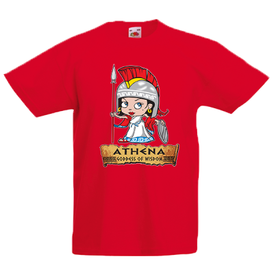 Athena Logo Kids  T-Shirt με στάμπα 