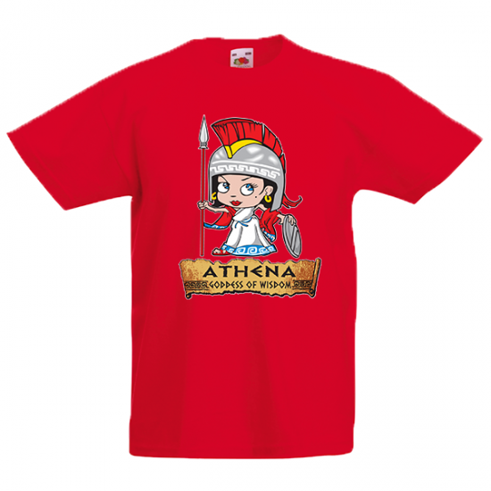 T-Shirt με στάμπα Athena Kids Logo-1982