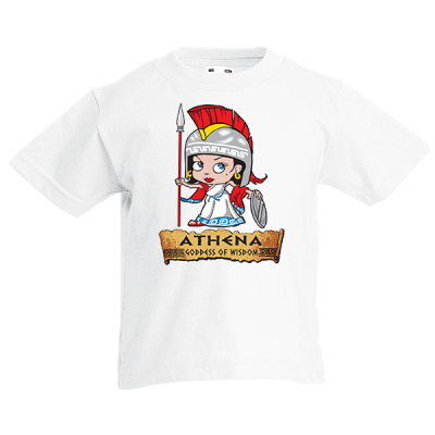 Athena Logo Kids  T-Shirt με στάμπα 