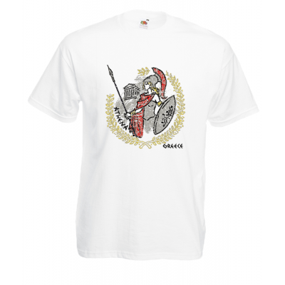 Athena Greek Mythology T-shirt με στάμπα 