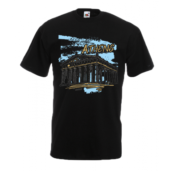Athens Parthenon Ciel T-Shirt with print