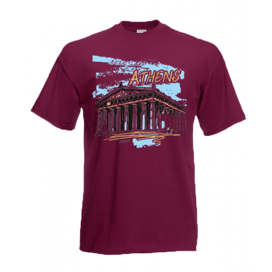 Athens Parthenon Ciel T-Shirt with print