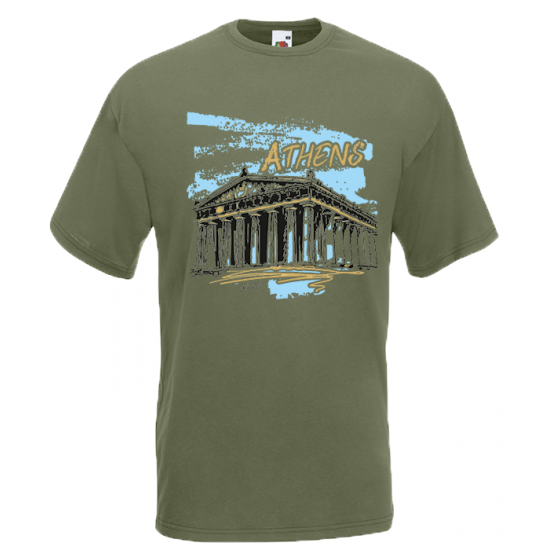 Athens Parthenon Ciel T-Shirt with print
