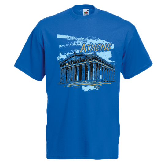 Athens Parthenon Ciel T-Shirt with print