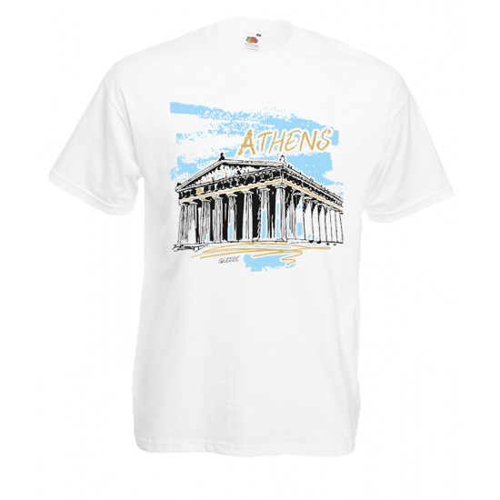 Athens Parthenon Ciel T-Shirt with print