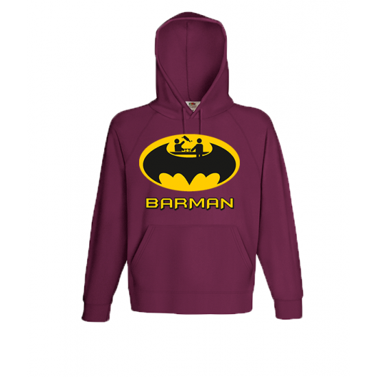 Barman-A7311 Hooded Sweatshirt  with print