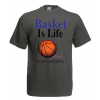 Basket Is Life T-Shirt with print