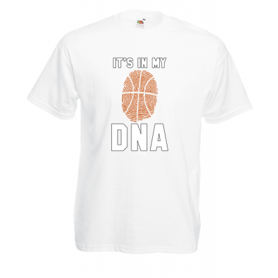 Basketball DNA T-Shirt με στάμπα