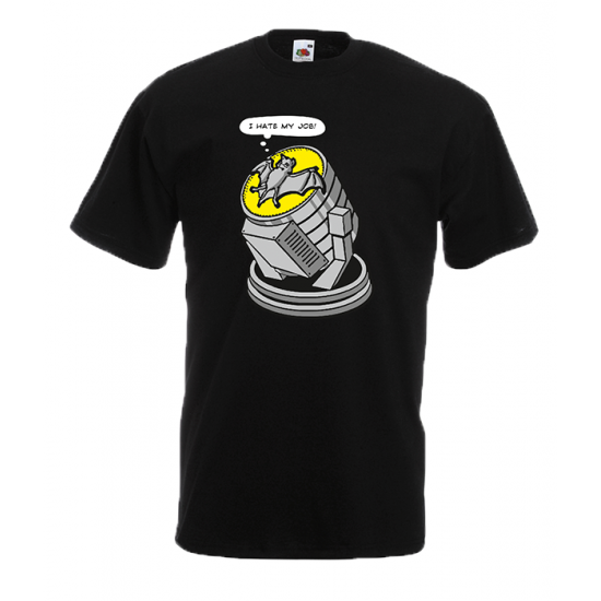 Bat I Hate My Job T-Shirt with print