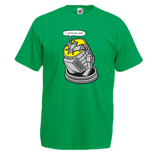 Bat I Hate My Job T-Shirt with print
