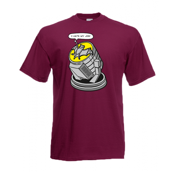 Bat I Hate My Job T-Shirt with print