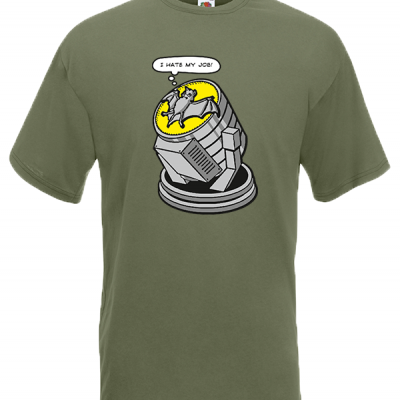Bat I Hate My Job T-Shirt with print