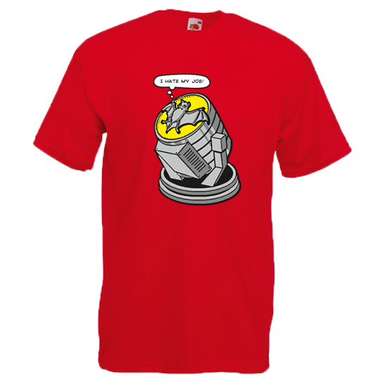 Bat I Hate My Job T-Shirt with print