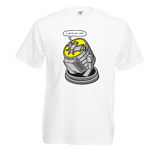 Bat I Hate My Job T-Shirt with print