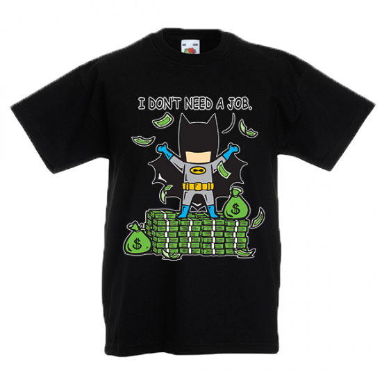 Batman Part Time Job-3694 T-Shirt with print