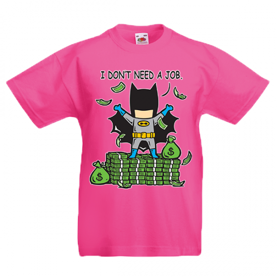 Batman Part Time Job-3694 T-Shirt with print