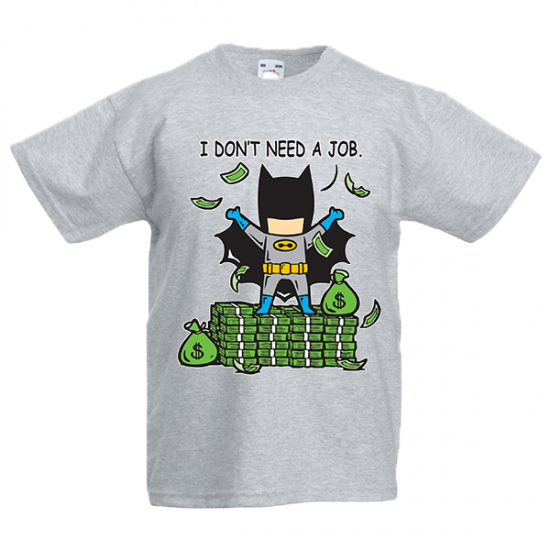 Batman Part Time Job-3694 T-Shirt with print