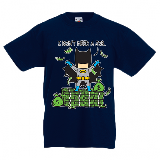 Batman Part Time Job-3694 T-Shirt with print