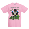 Batman Part Time Job-3694 T-Shirt with print