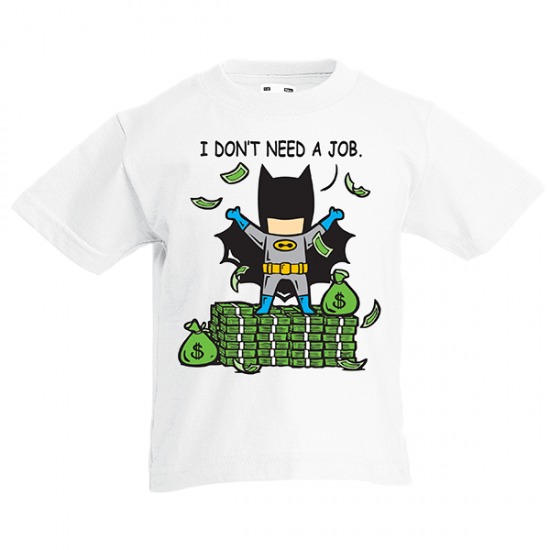 Batman Part Time Job-3694 T-Shirt with print