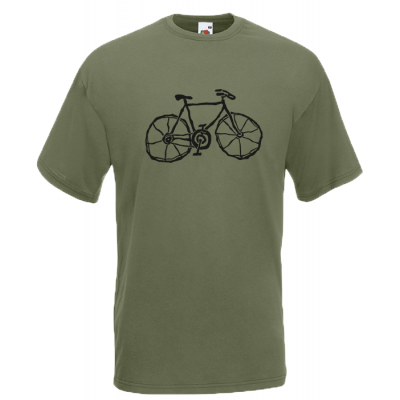 Bike Retro T-shirt με στάμπα 