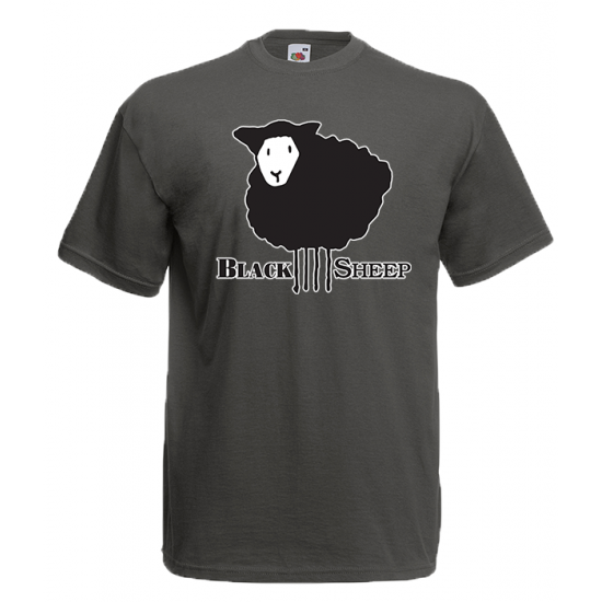 Black Sheep T-Shirt with print