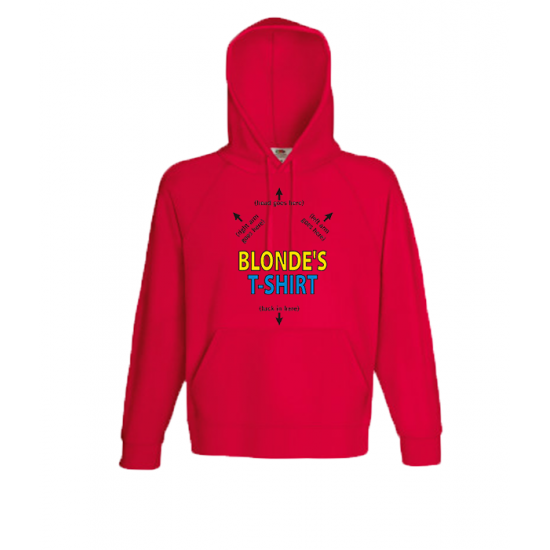 Blondes T Shirts-A6831 Φούτερ με στάμπα