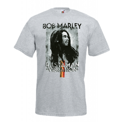 Bob Marley T-shirt με στάμπα 