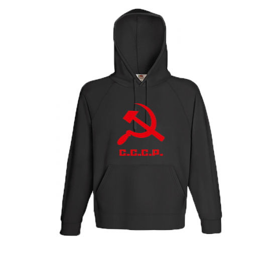 CCCP Logo-A7293 Hooded Sweatshirt  with print